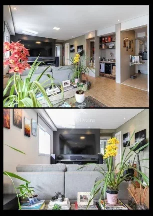 Imagem Apartamento com 3 dormitórios à venda, 130 m² - Portal do Morumbi - São Paulo/SP