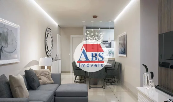 Imagem Apartamento com 2 dormitórios à venda, 75 m² por R$ 550.000,00 - Vila Guilhermina - Praia Grande/SP