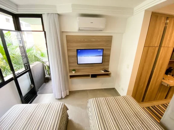 Imagem Flat para venda tem 28 metros quadrados com 1 quarto em Cerq. César - SP