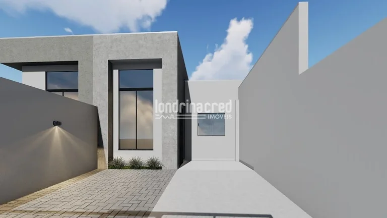 Imagem Excelente Casa Geminada na Zona Oeste de Londrina: 3 Quartos, Suíte, 2 Banheiros, 2 Vagas de Garagem e 98,7m² de Área Construída. Conforto e Localização!