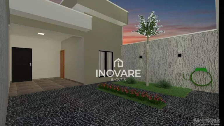 Imagem Casa com 3 dormitórios à venda, 94 m² por R$ 290.000,00 - Setor Nossa Senhora da Saúde - Itumbiara/GO