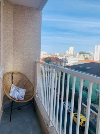 Imagem Apartamento novo com 29 m² de área útil, bem distribuído, com 1 dormitório com porta configuran...