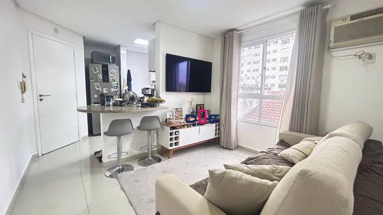 Imagem Apartamento com 1 dormitório à venda, 37 m² por R$ 360.000,00 - Boqueirão - Santos/SP