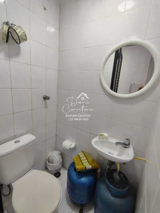 Imagem Apartamento à venda em Guarujá-SP, Morro do Maluf: 3 quartos, 1 suíte, 2 salas, 3 banheiros, 1 vaga de garagem, 126m².