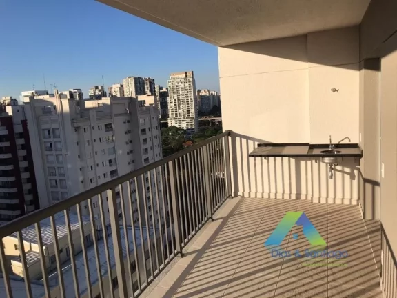 Imagem Apartamento com 2 dormitórios à venda, 65 m², área de lazer completa por R$ 878.000 - Brooklin - São Paulo/SP