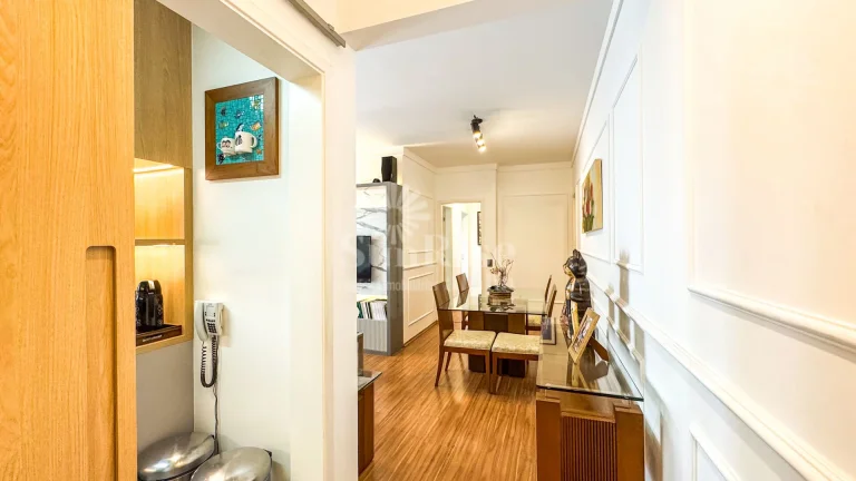 Imagem Apartamento Mobiliado para alugar em Alphaville com 3 quartos e 2 vagas - 84 m² R$8.435,00 pacote - Jardins de Monet - Barueri/SP