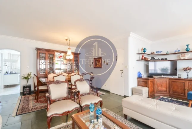 Imagem Apartamento de luxo à venda em Moema, São Paulo-SP: 4 quartos, 1 suíte, 2 salas, 4 banheiros, 3 vagas de garagem, 161m².