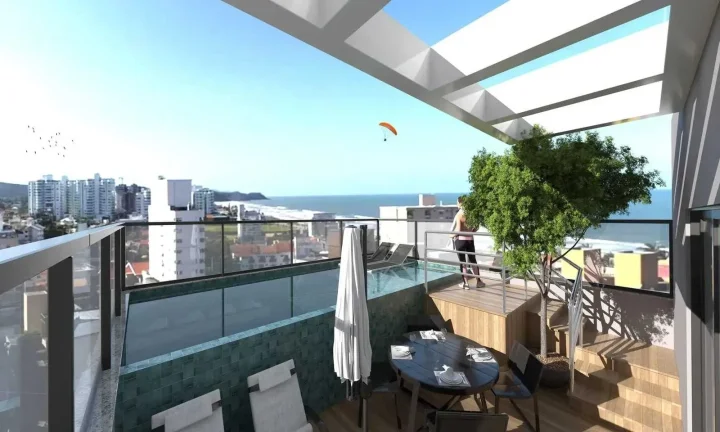 Imagem Apartamento com 2 suítes e 2 vagas de garagem em Balneário Camboriú na Praia dos Amores.