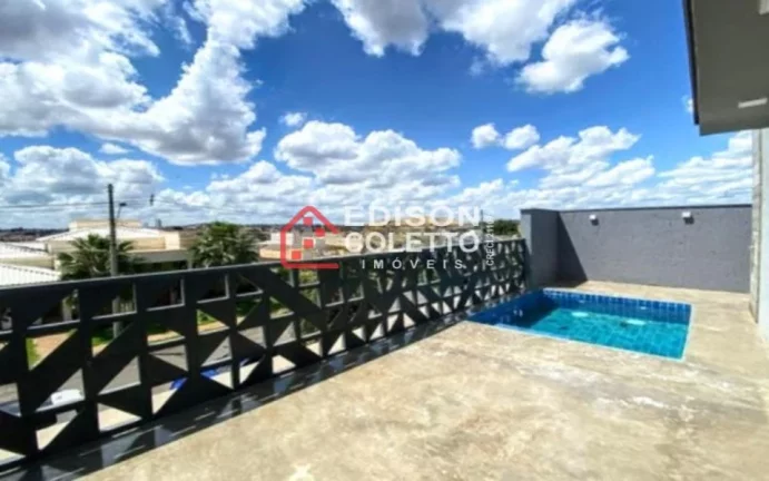 "Pronto para Morar" Linda casa nova a venda no Reserva do Engenho em Piracicaba com 3 Suítes.