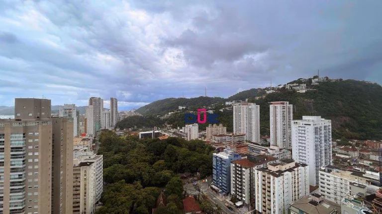 Imagem Cobertura com 3 dormitórios à venda, 160 m² por R$ 2.800.000,00 - José Menino - Santos/SP