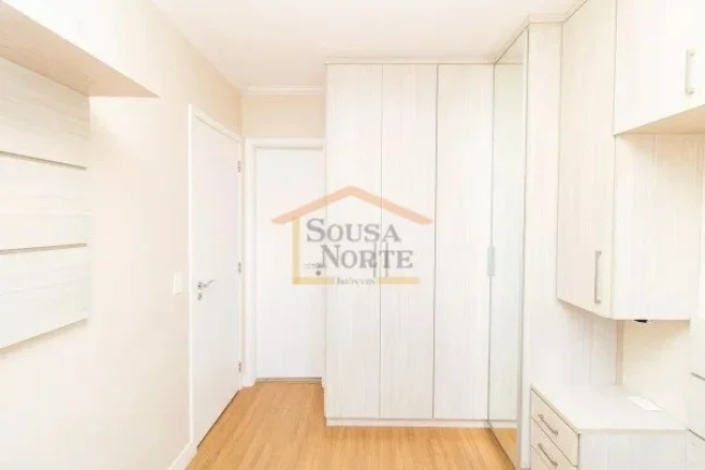Imagem Apartamento de 63m² com 2 dormitórios, sendo 1 suíte, ambos com armários novos. Um dos quartos c...