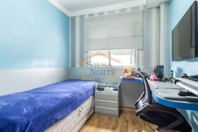 Imagem Apartamento à venda, com 79m², 3 dormitórios, sendo 1 suíte, sala para dois ambientes, cozinha p...