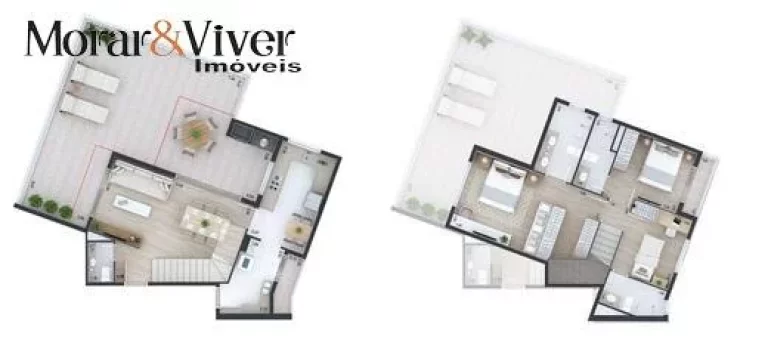 Imagem Apartamento para Venda em Curitiba, Juvevê, 3 dormitórios, 1 suíte, 2 banheiros, 2 vagas