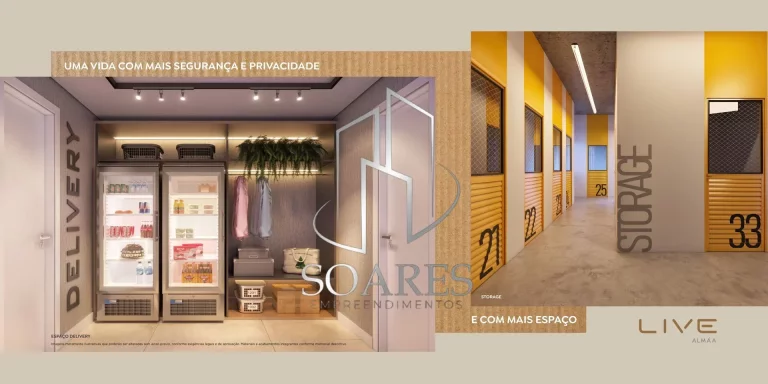 Imagem Live Almaa são 140m² de pura tecnologia e 3 suítes com muito conforto na Conselheiro Furtado