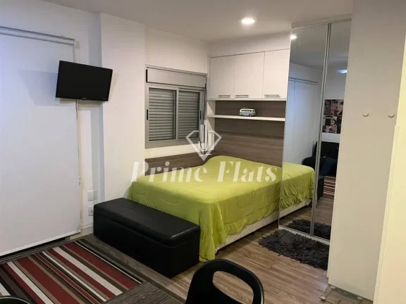 Imagem Flat disponível para locação no Condomínio Add Nova Berrini, com 33m², 1 dormitório e 1 vaga