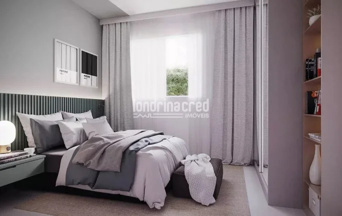Imagem Apartamento à venda 2 Quartos, 1 Vaga, 47M², Jardim Maria Celina, Londrina - PR | Residencial London Tower