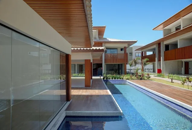 Imagem Apartamento duplex com acesso ao mar, na praia de ITACIMIRIM em Camaçari-BA