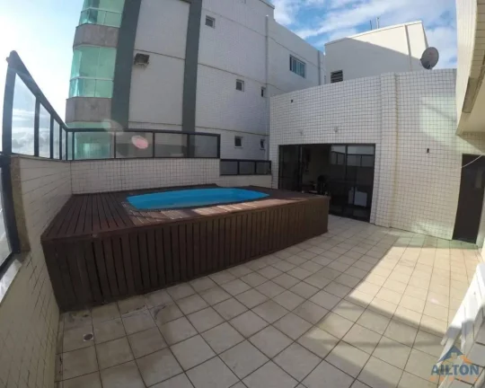 Imagem Cobertura Linear com 4 Quartos Frente p/ Mar à Venda na Praia do Morro - Guarapari/ES