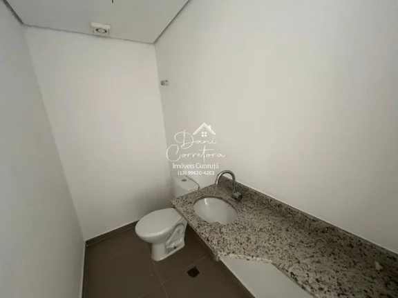 Imagem Apartamento prédio novo, 3 suítes à venda em Guarujá - Pitangueiras, 2 vagas de garagem e 142m² de requinte.