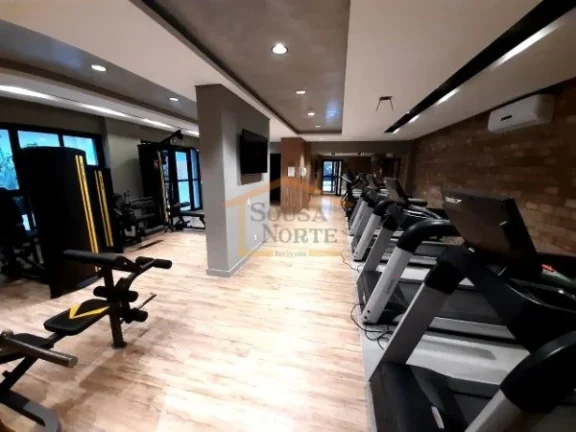 Imagem Studio novo Ã  venda com 24mÂ², sol da manhÃ£ e vista livre. JÃ¡ mobiliado com cama, geladeira, fogÃ...