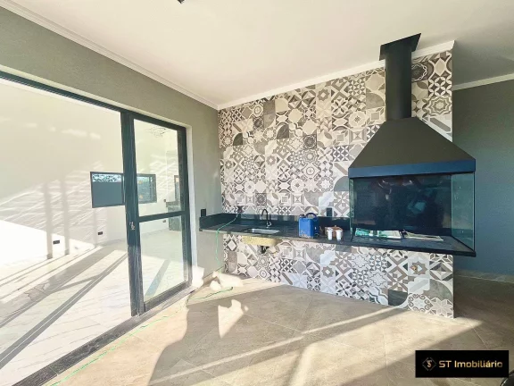 Imagem Casa Nova à Venda c/3 dormitórios em Atibaia/SP - Lindissíma!