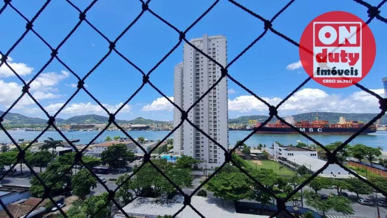Imagem Apartamento com 2 dormitórios à venda, 103 m² por R$ 848.000,00 - Ponta da Praia - Santos/SP