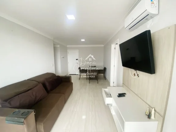Imagem Apartamento à venda em Guarujá-SP, Vila Alzira: 3 quartos, 1 suite, 2 salas, 2 banheiros, 2 vagas, 118m². Venha conferir!