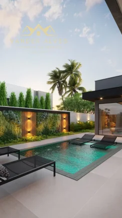 Imagem Casa à venda em Foz do Iguaçu-PR, no bairro Remanso Grande: 3 quartos, 3 suítes, 3 salas, 3 vagas de garagem, 251m².