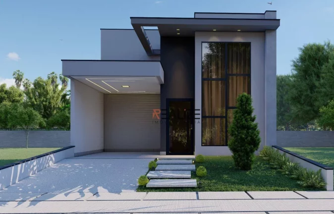 Imagem Casa com 3 suítes e piscina à venda, 155 m² por R$ 1.390.000 - Condomínio Jardim Brescia - Indaiatuba/SP
