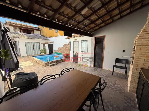 Imagem Casa com 3 dormitórios à venda, 200 m² por R$ 800.000,00 - Palmeiras - Cabo Frio/RJ