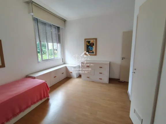 Imagem Apartamento frente mar, aceita parcelamento direto em Guarujá-SP, Pitangueiras: 3 quartos, 1 suíte, 2 salas, 2 banheiros, 2 vagas - 191m².
