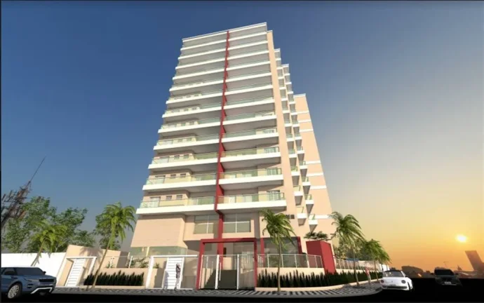 Imagem APARTAMENTO COM 106.35 m² - VILA CAICARA - PRAIA GRANDE SP