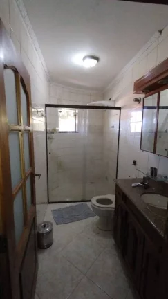 Imagem Sobrado com 3 dormitórios para alugar, 350 m² por R$ 3.150,00/mês - Parque Marajoara - Santo André/SP