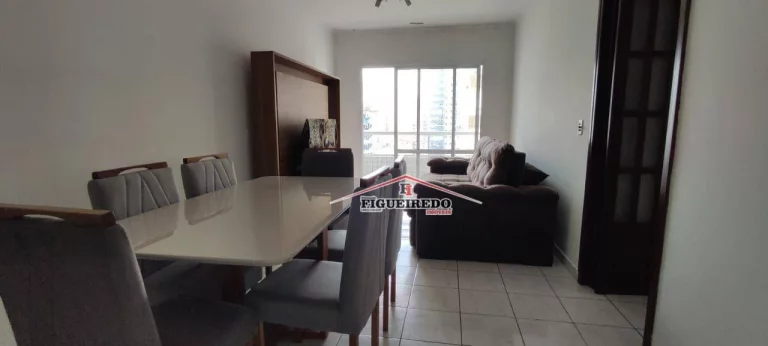 Imagem Apartamento com 2 dormitórios à venda, 77 m² por R$ 378.000,00 - Vila Assunção - Praia Grande/SP
