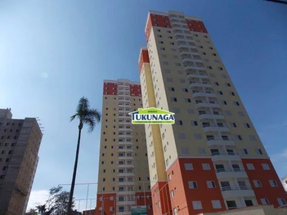 Imagem Apartamento com 3 dormitórios para alugar, 68 m² por R$ 4.146,50/mês - Vila Rio de Janeiro - Guarulhos/SP