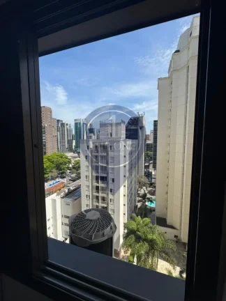 Imagem Apartamento para locação no Itaim Bibi, São Paulo-SP: 1 quarto, 1 sala, 1 banheiro, 1 vaga de garagem, 42m² de área.