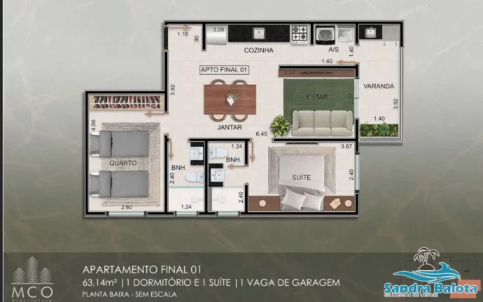 Imagem Lofts e apartamentos no centro de Ubatuba
