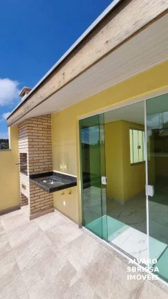 Imagem Apartamento Duplex novo e mobiliado com 3 dormitórios à venda, 115 m² por R$ 510.000 - Santa Maria - Santo André/SP