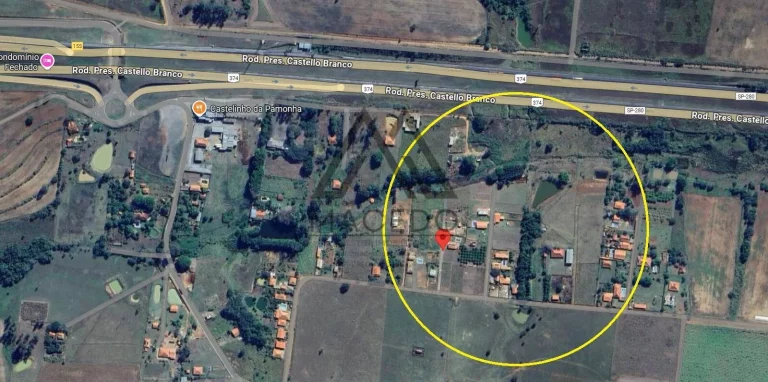 Terrenos à Venda – 1.000 m² – Quadra/SP – Pertinho Castelinho da Pamonha