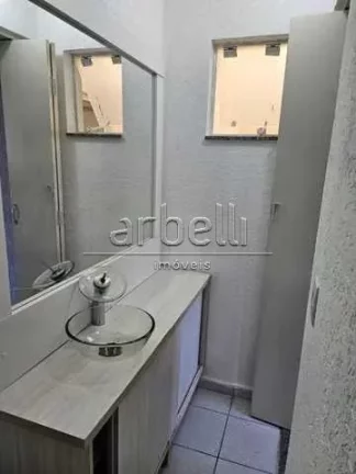 Imagem Sobrado em condomínio fechado, com 60 M², 2 dormitórios, sala, sacada, lavabo, banheiro, cozinha,...
