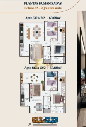 Imagem Venha conhecer esse incrível apartamento localizado no novo empreendimento em Jardim Camburi!