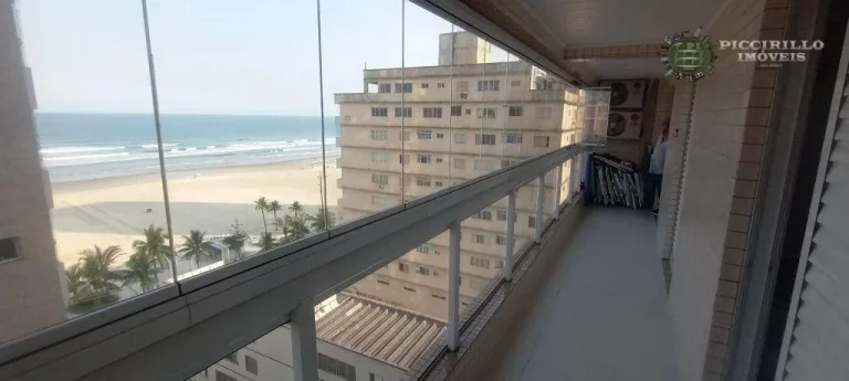 Imagem Apartamento com 3 dormitórios à venda, 121 m² por R$ 1.100.000,00 - Aviação - Praia Grande/SP
