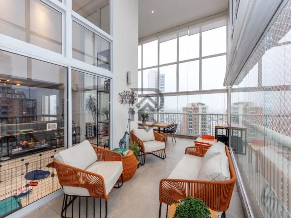 Imagem Apartamento chacara klabin sala com pé-direito duplo