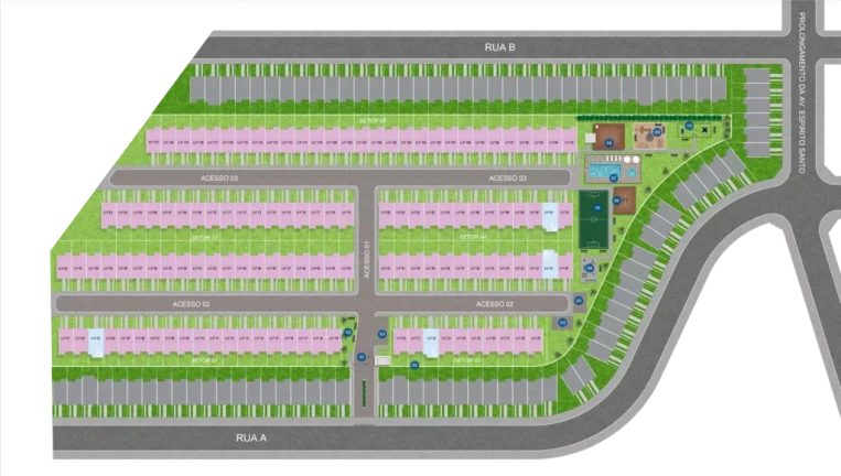 Imagem Reserva Vila Paraiso - Fase 1 - Casa à venda no bairro Parque Espírito Santo - Cachoeirinha/RS