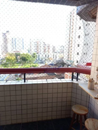 Imagem Apartamento com 2 dormitórios à venda, 96 m² por R$ 425.000,00 - Aviação - Praia Grande/SP