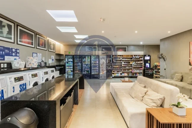 Imagem Apartamento de Luxo para Locação na Bela Vista, São Paulo - 1 Quarto, 2 Salas, 1 Banheiro, 1 Vaga de Garagem, 42m²