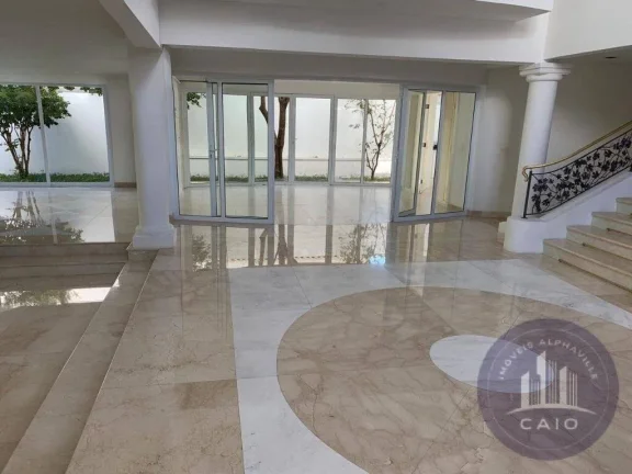 Imagem Casa Alto Padrão para Locação no Tamboré 02, 904m², 4 Suítes, Piscina, SPA