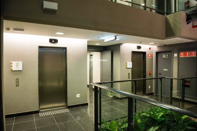 Imagem Conjunto Comercial para Locação em Indianópolis, São Paulo-SP: 1 sala, 1 vaga, 46m² de área.