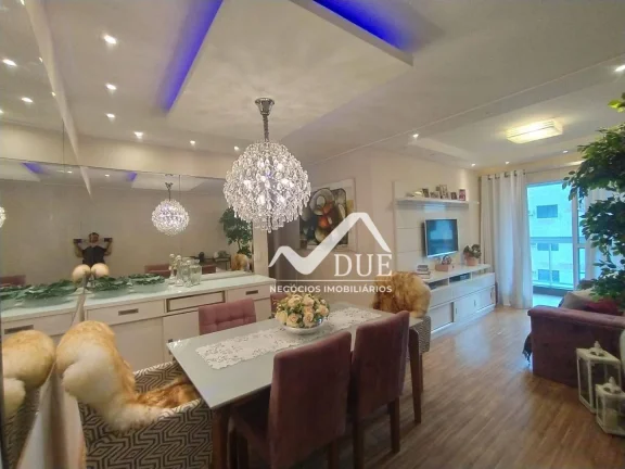 Imagem Porteira fechada apartamento com 3 quartos e lazer completo à venda, 98 m² por R$ 830.000 - Jardim Las Palmas - Guarujá/SP