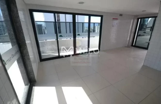 Imagem PARNAMIRIM - Flat com 1qto, 1vaga sendo a ÚNICA unicade com mega varanda